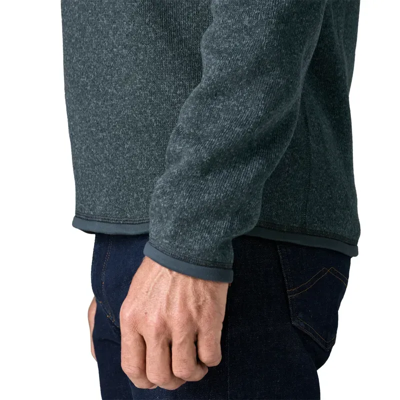 Patagonia Men's Better Sweater 1/4 Zip in Summit Blue-6