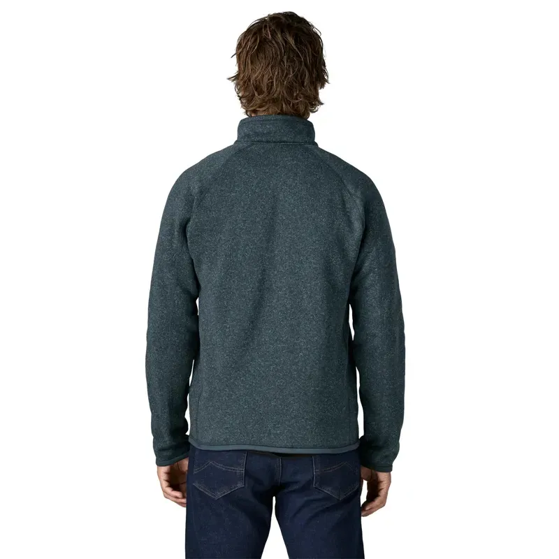 Patagonia Men's Better Sweater 1/4 Zip in Summit Blue-2