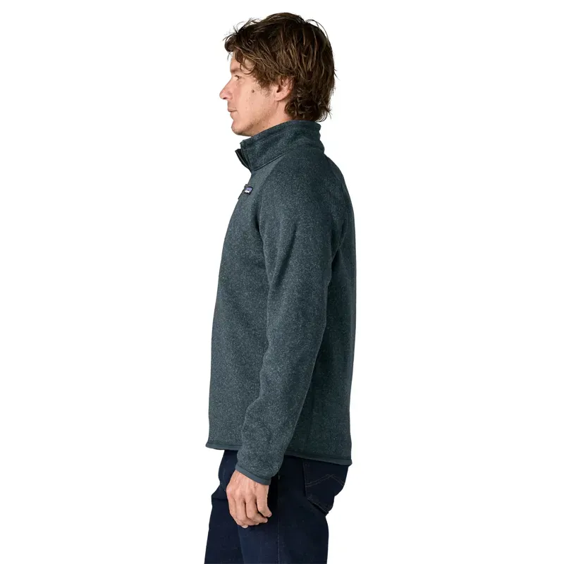 Patagonia Men's Better Sweater 1/4 Zip in Summit Blue-3