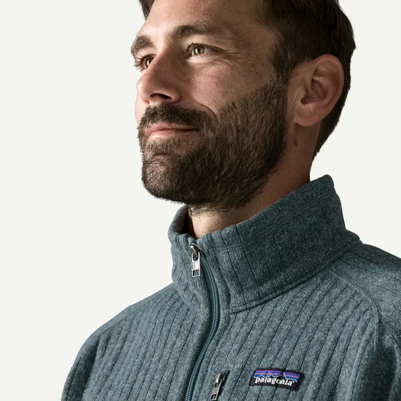 Patagonia Men's Better Sweater Jacket in Blue Sage Rib Knit-4