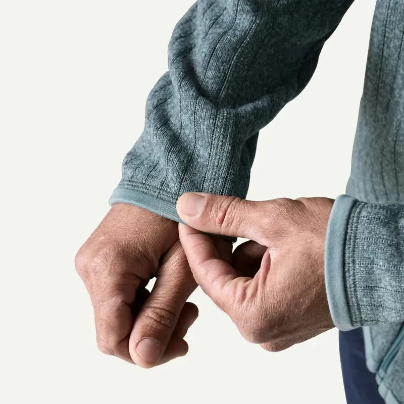 Patagonia Men's Better Sweater Jacket in Blue Sage Rib Knit-5