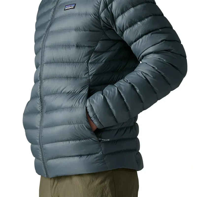 Patagonia Men's Down Sweater Jacket in Summit Blue-1