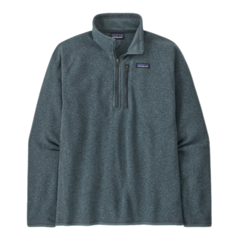 Patagonia Men's Better Sweater 1/4 Zip in Nouveau Green