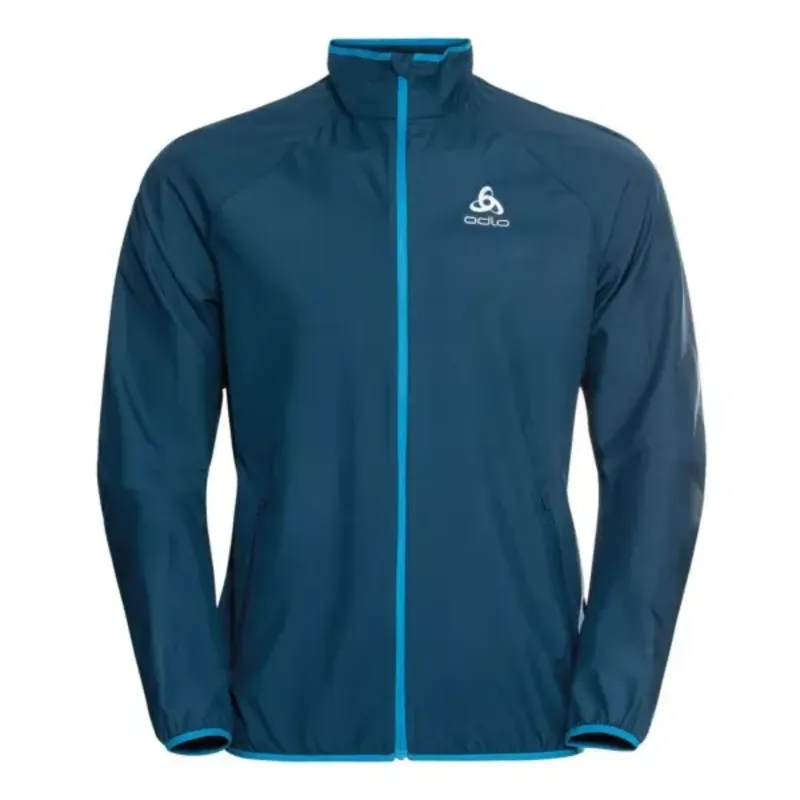 Odlo Men's Element Light Jacket in Deep Dive