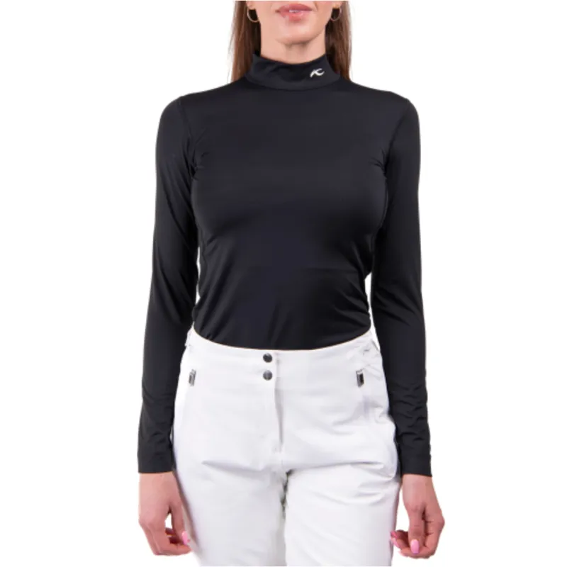Odlo Women's Active Warm Eco L/S Turtle Neck Top Black