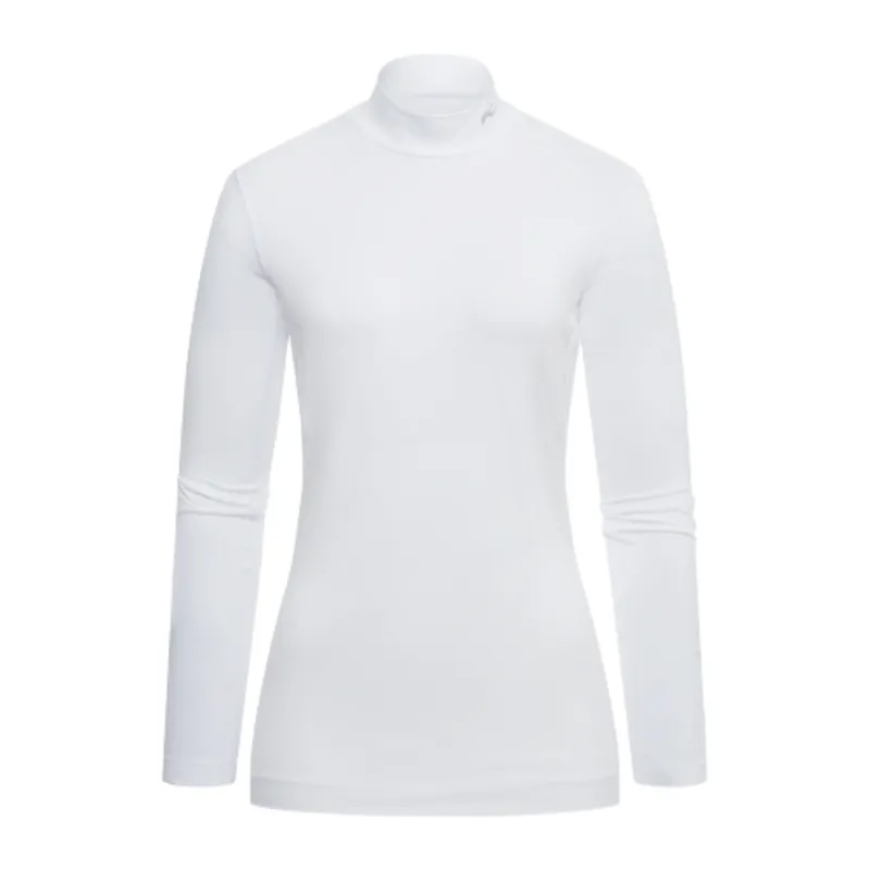 Odlo Women's Active Warm Eco L/S Turtle Neck Top White