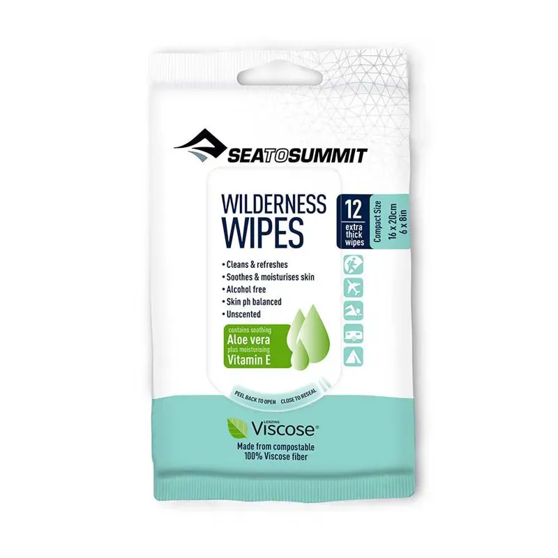 Sea To Summit Wilderness Wipes Compact in White