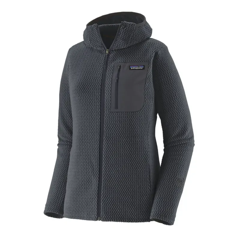 Patagonia Women's R1 Air Full-Zip Hoody in Smolder Blue