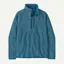 Patagonia Men's Better Sweater 1/4 Zip in Aquatic Blue