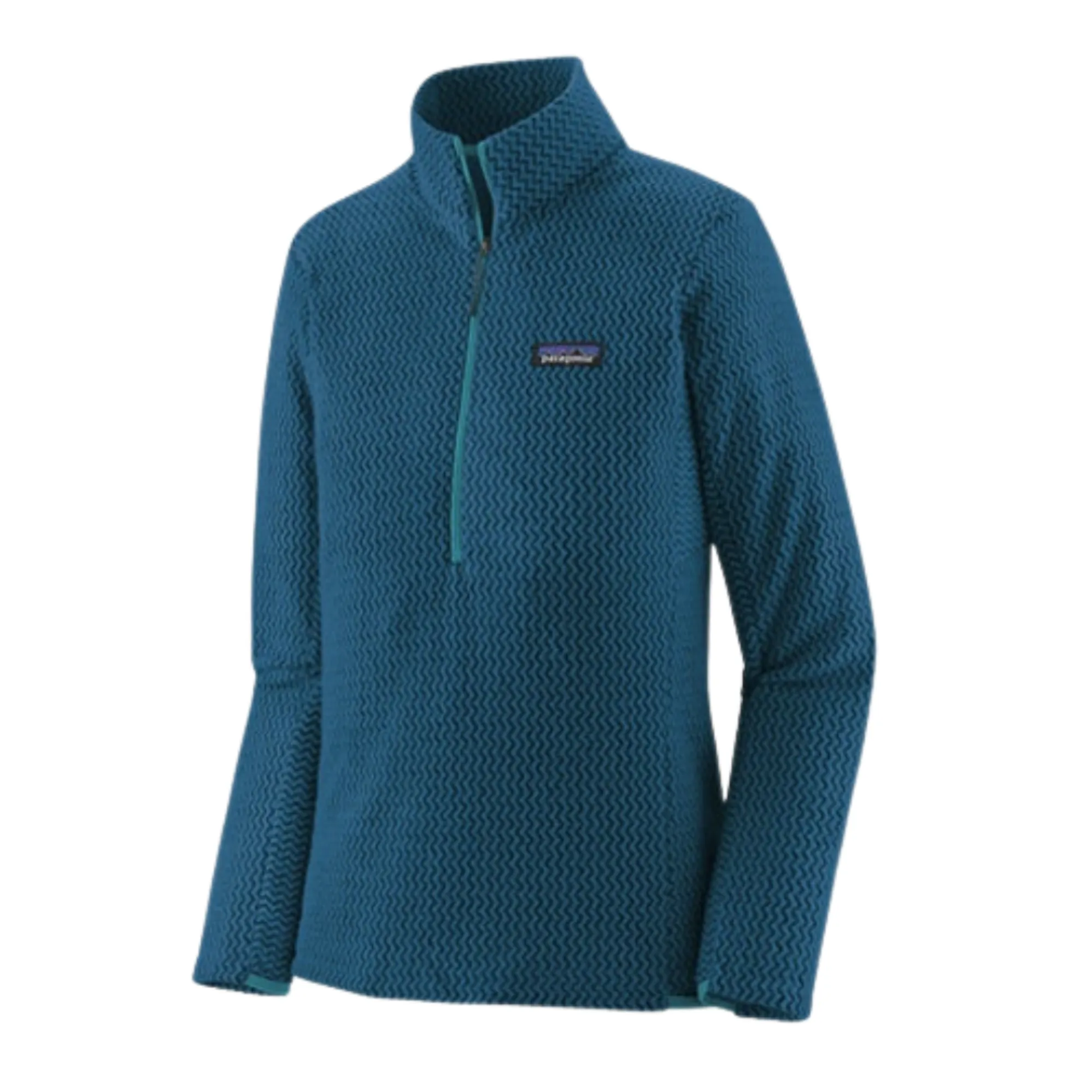 Patagonia Women s R1 Air Zip Neck in Lagom Blue
