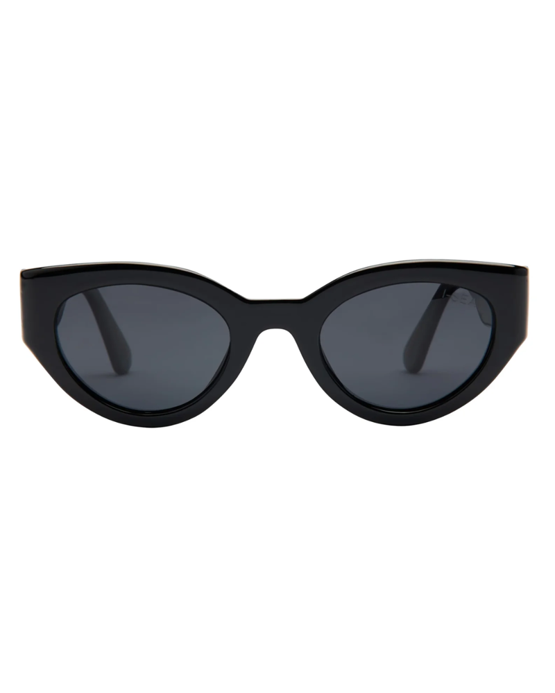 I-Sea Womens Ashbury Sky in Black with Smoke Polarised Lens