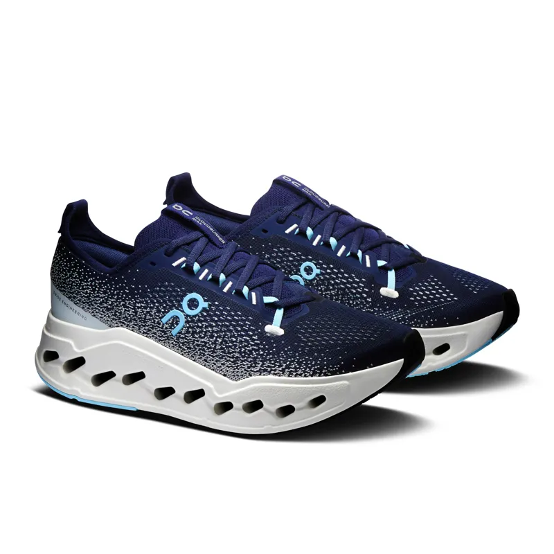 On Mens Cloudsurfer Max Shoes in Midnight / Ivory-2