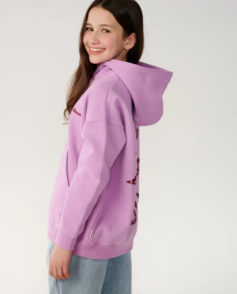 Rip Curl Kids Sunkissed Search Hood in Lilac-2