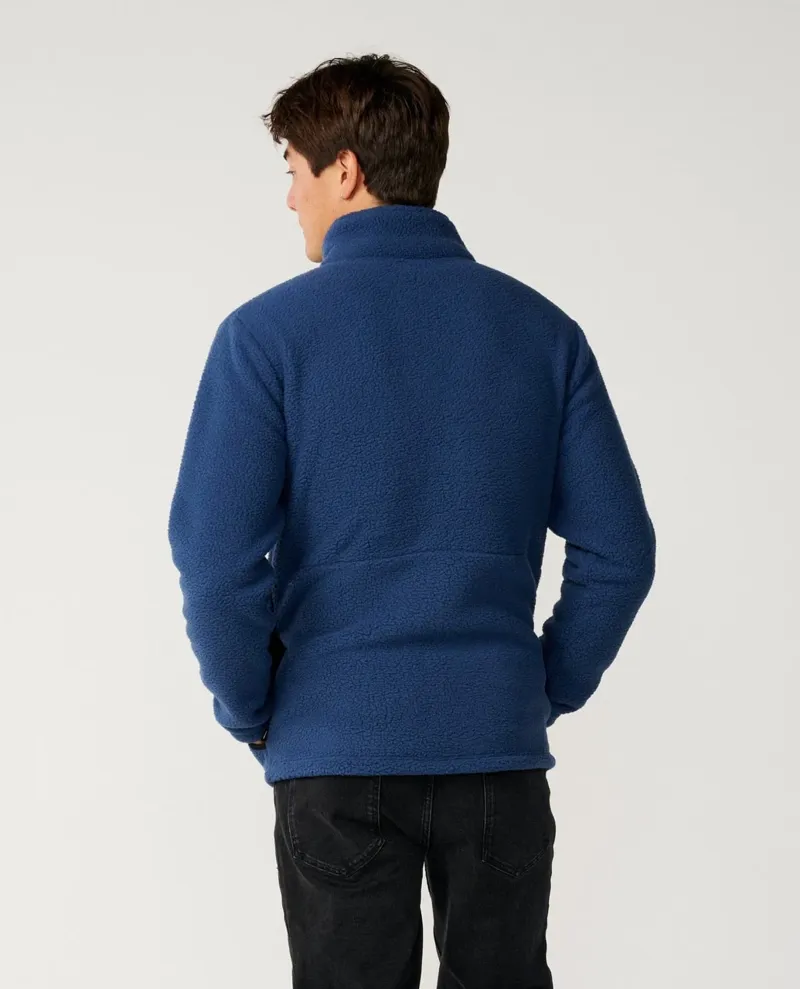 Rip Curl Mens Streamline Big Bear Polar Fleece in Navy-3