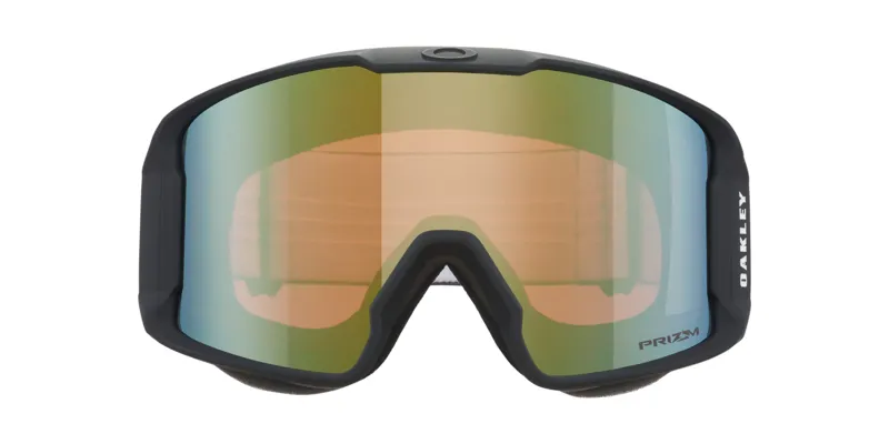 Oakley Line Miner Large in Matte Black with Prizm Sage Gold Lens-1