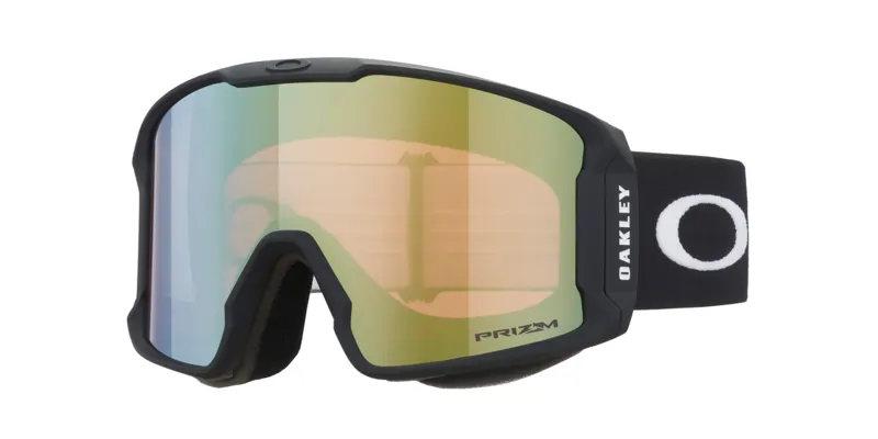 Oakley Line Miner Large in Matte Black with Prizm Sage Gold Lens