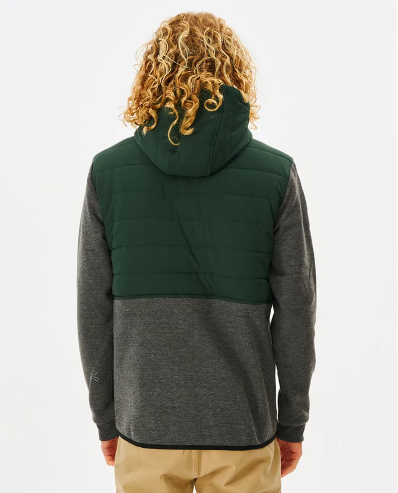 Rip Curl Anti-Series Heatseeker Zip Through in Deep Forest