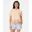 Rip Curl Wettie Icon Relaxed T-Shirt in Peach