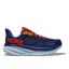 Hoka Mens Clifton 9 in Bellwether Blue/Dazzling Blue