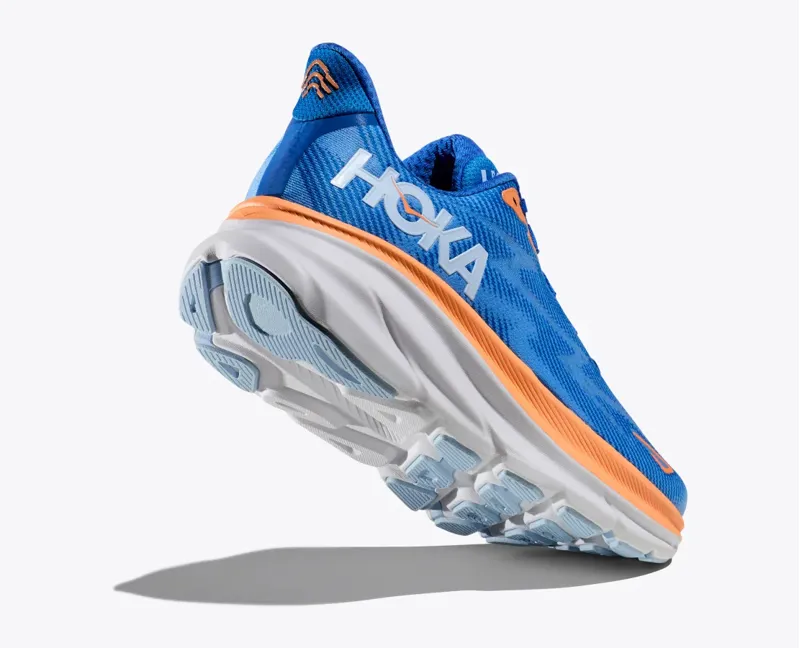 Hoka Mens Clifton 9 14.5 in Coastal Sky-3