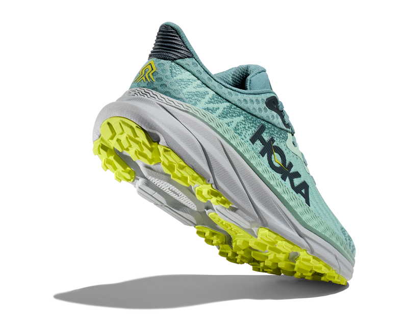 Hoka Women's Challenger ATR 7 Shoes in Mist Green/Trellis-3