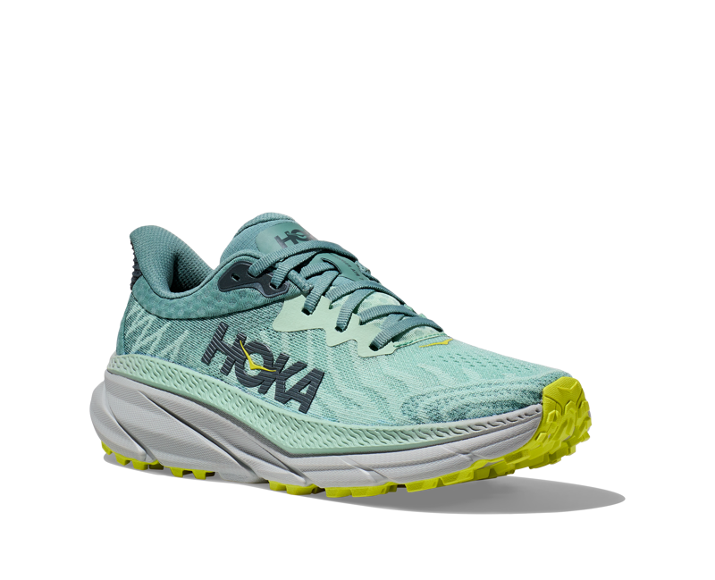 Hoka Women's Challenger ATR 7 Shoes in Mist Green/Trellis-2