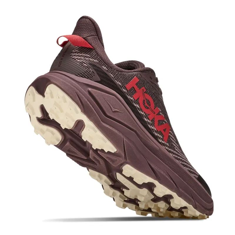 Hoka Challenger 8 GTX Women's Trail Running Shoes in Smoky Quartz-1