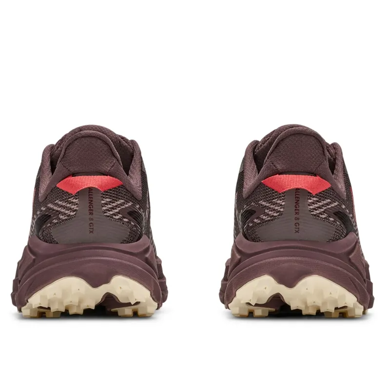 Hoka Challenger 8 GTX Women's Trail Running Shoes in Smoky Quartz-3