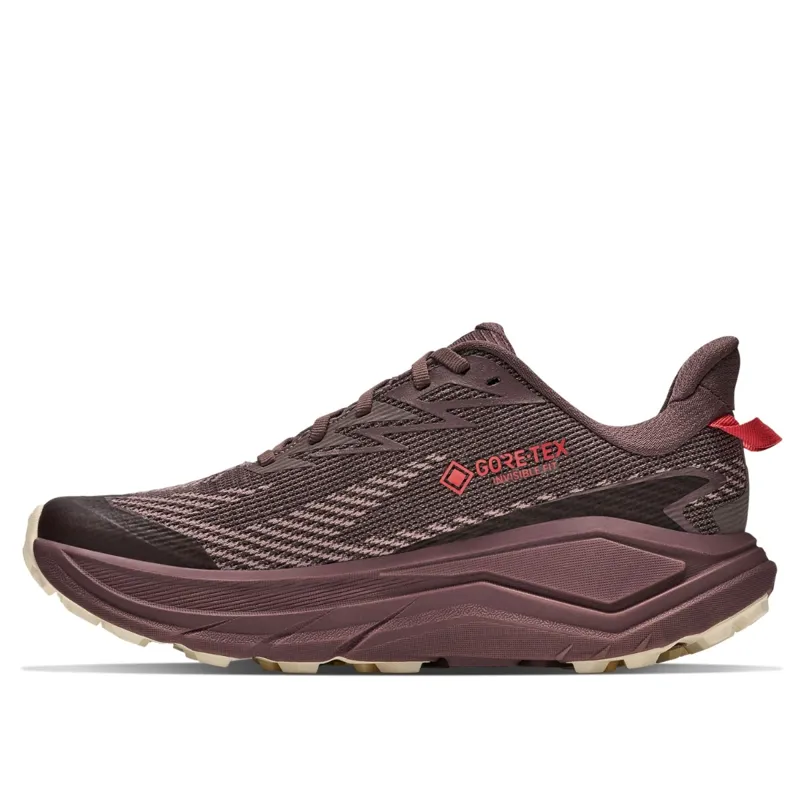 Hoka Challenger 8 GTX Women's Trail Running Shoes in Smoky Quartz-5