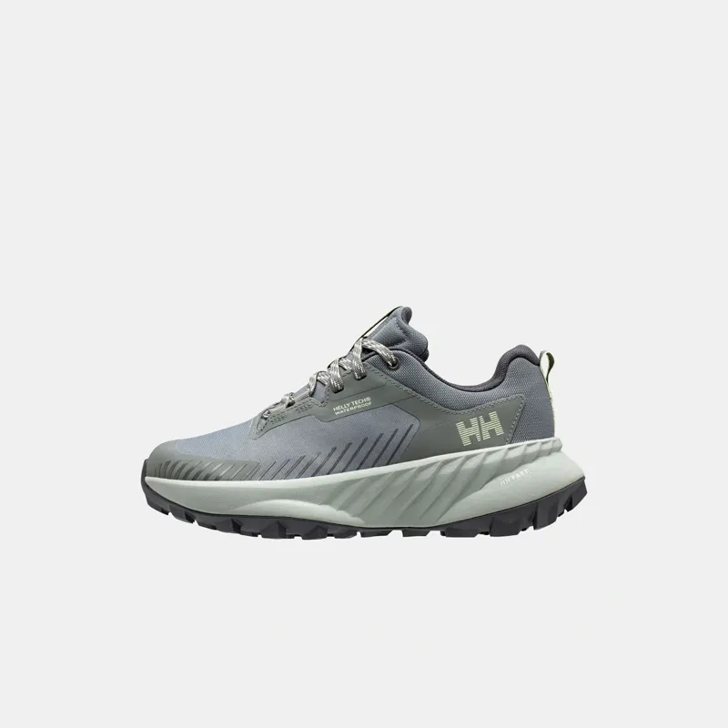 Helly Hansen Women's Awe Hiker HT Shoes in Grey Cactus / Washed Lime-1