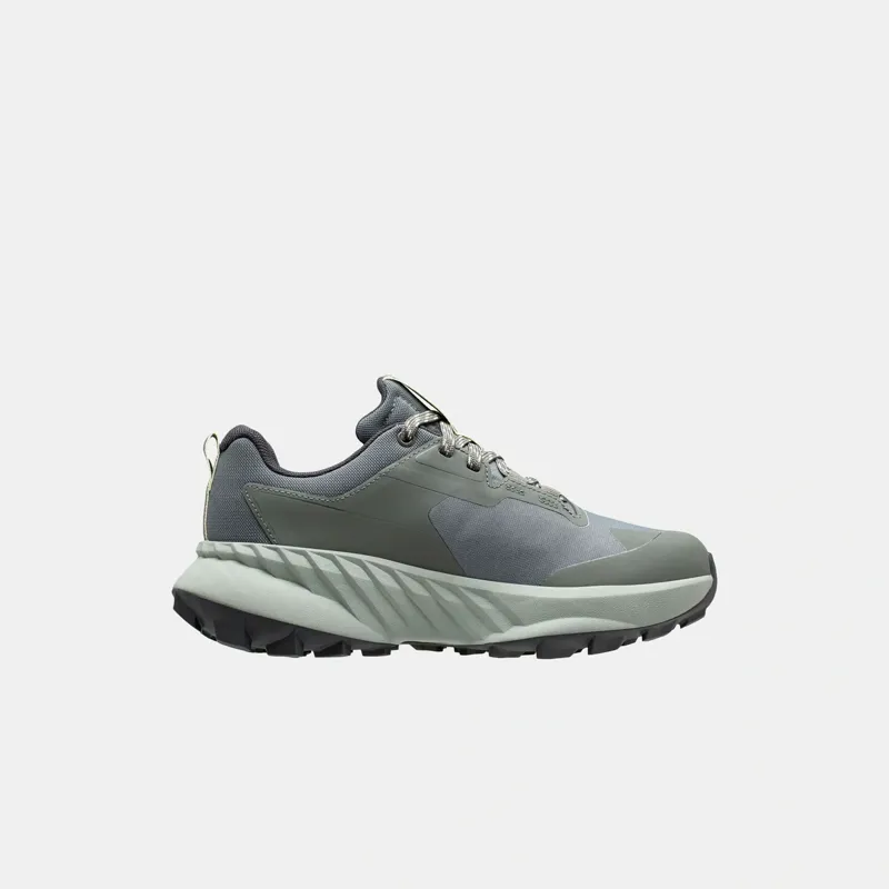 Helly Hansen Women's Awe Hiker HT Shoes in Grey Cactus / Washed Lime-3