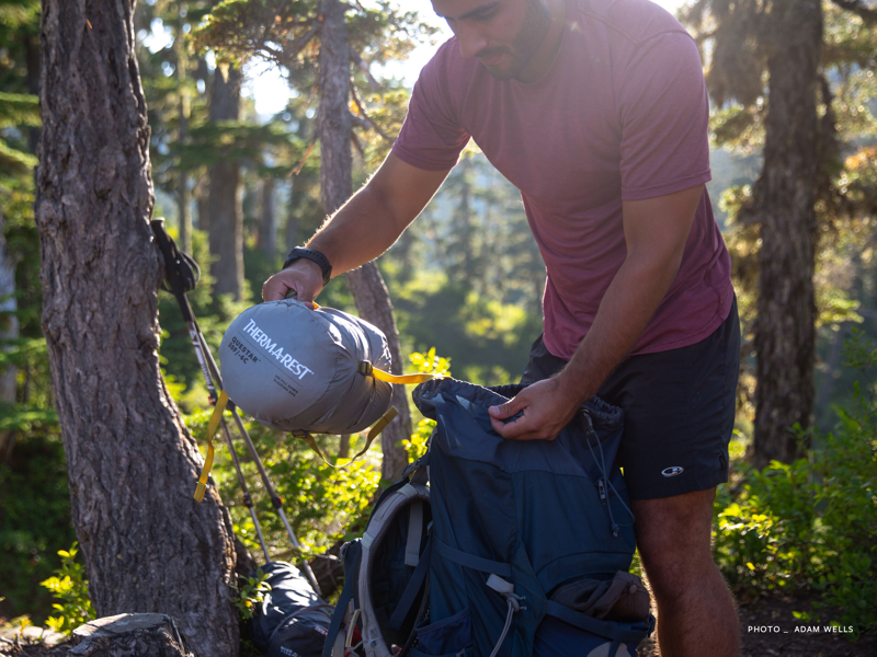 Therm-A-Rest Questar 20F/-6C Regular Sleeping Bag in Balsam-9