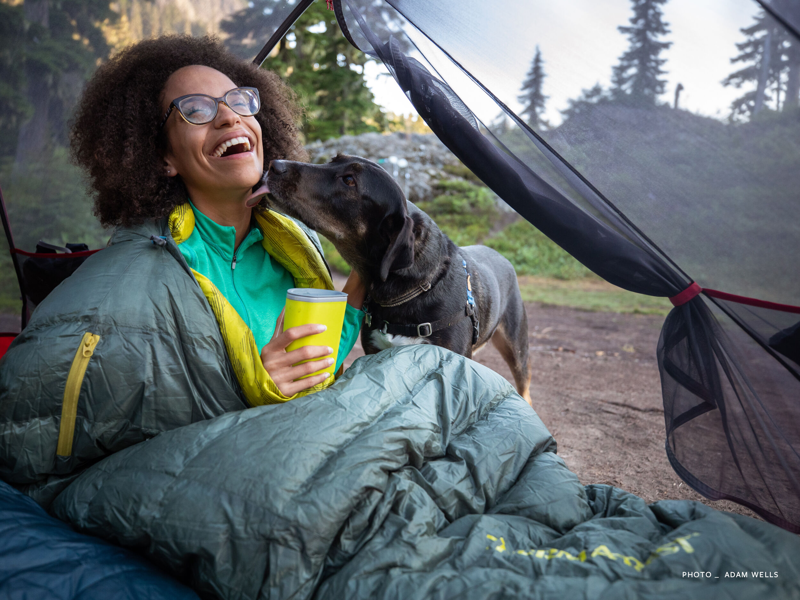 Therm-A-Rest Questar 20F/-6C Regular Sleeping Bag in Balsam-6
