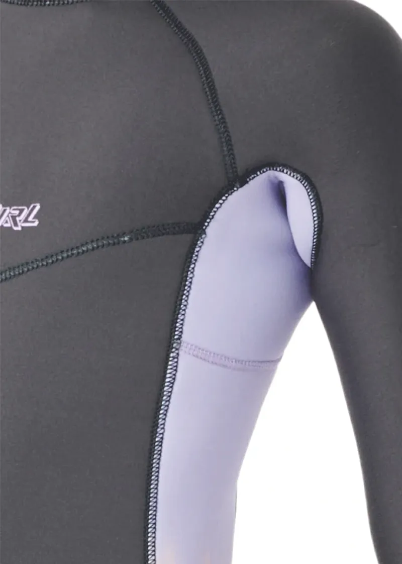 Rip Curl Junior Dawn Patrol 5/3GB Chest Zip Steamer in Slate-3