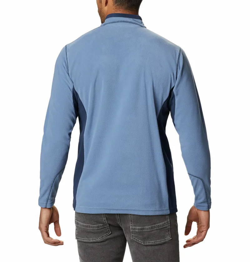 Columbia Men's Klamath Range II 1/2 Zip in Bluestone / Collegiate Navy-4