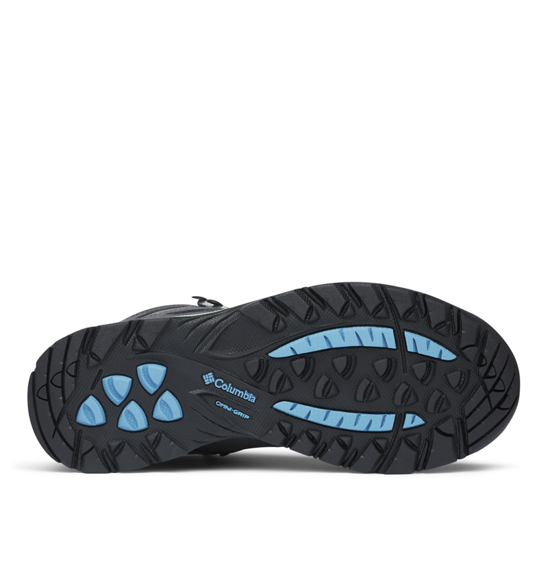 Columbia Women's Newton Ridge Plus Waterproof Hiking Boots in Quarry / Cool Wave-3