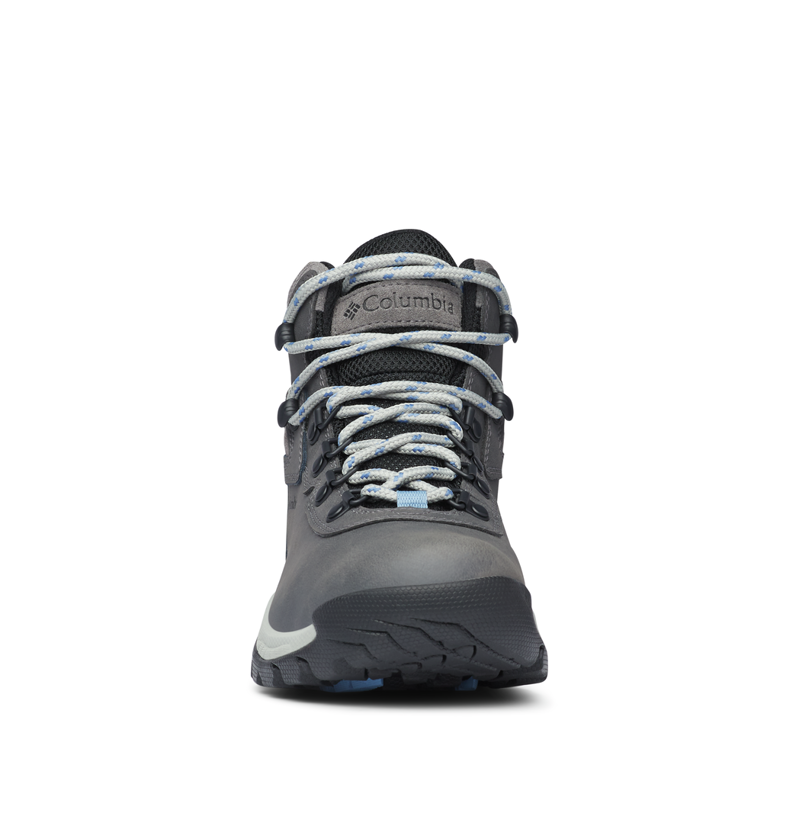 Columbia Women's Newton Ridge Plus Waterproof Hiking Boots in Quarry / Cool Wave-1