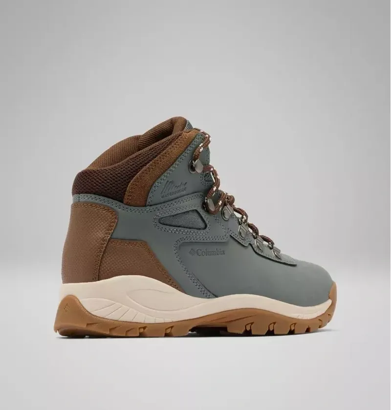 Columbia Women's Newton Ridge Plus Waterproof Hiking Boots in Sedona Sage / Nutmeg-7