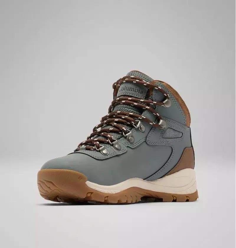 Columbia Women's Newton Ridge Plus Waterproof Hiking Boots in Sedona Sage / Nutmeg-6