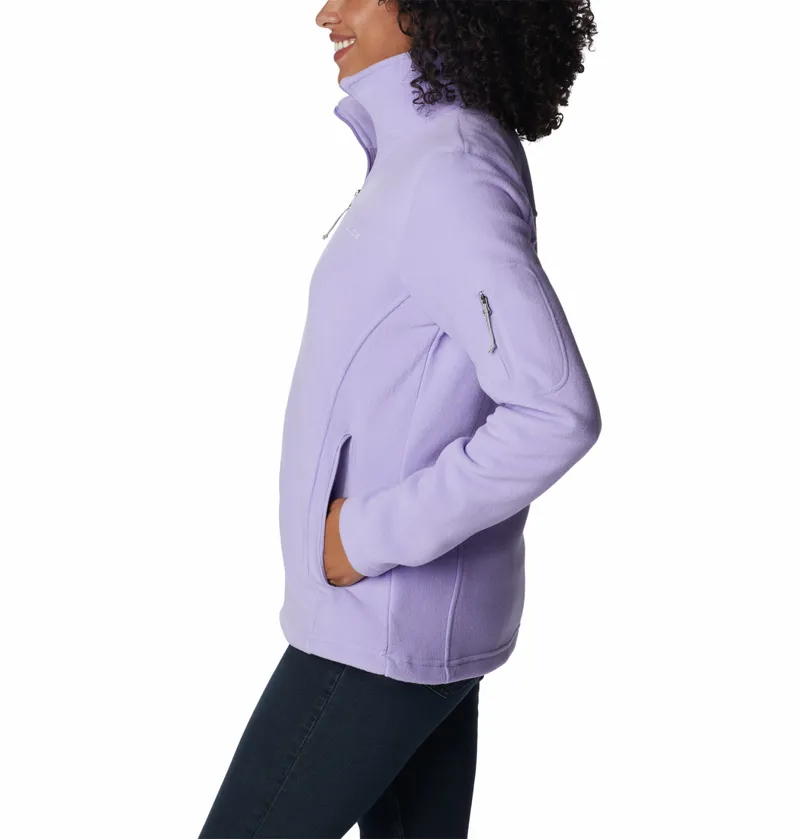Columbia Fast Trek II Jacket in Frosted Purple-3