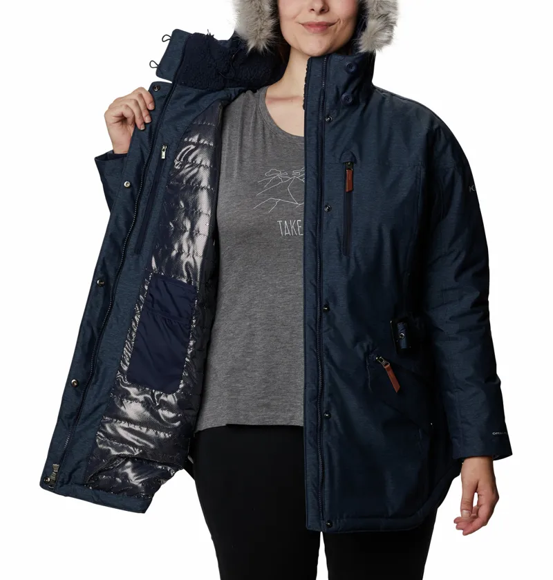 Columbia Women's Carson Pass II Jacket in Dark Nocturnal-2