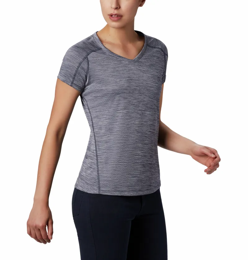 Columbia Zero Rules Short Sleeve Shirt in Nocturnal Heather-3
