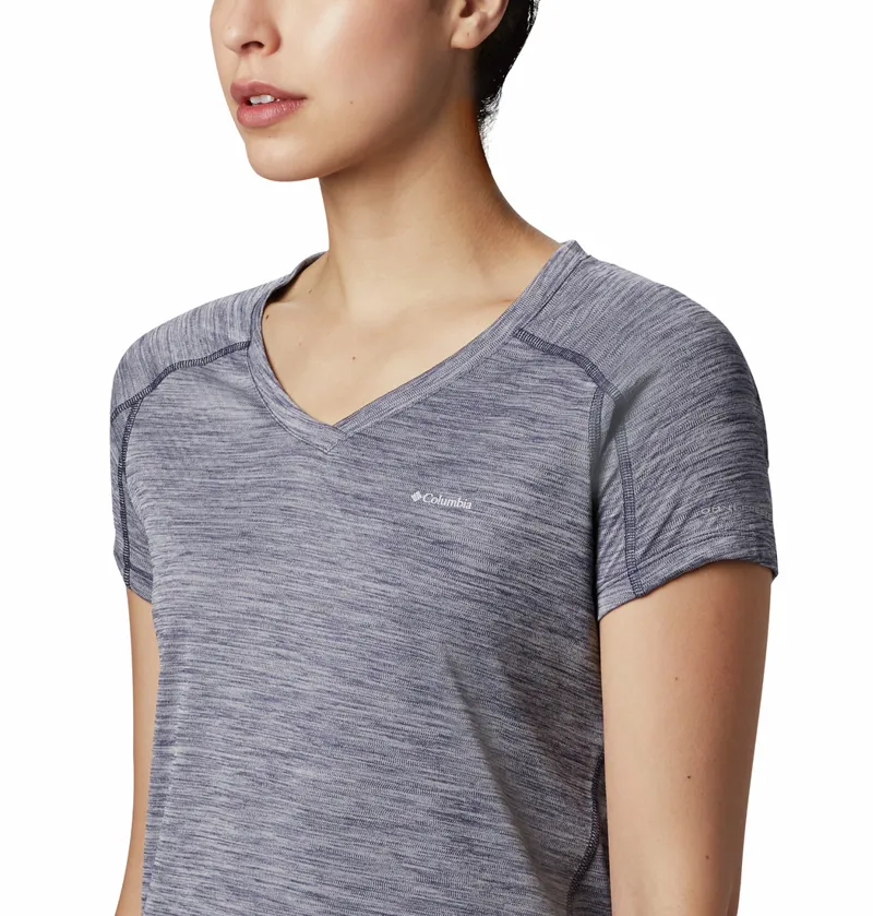 Columbia Zero Rules Short Sleeve Shirt in Nocturnal Heather-2
