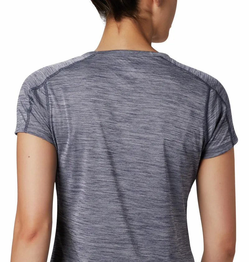 Columbia Zero Rules Short Sleeve Shirt in Nocturnal Heather-4