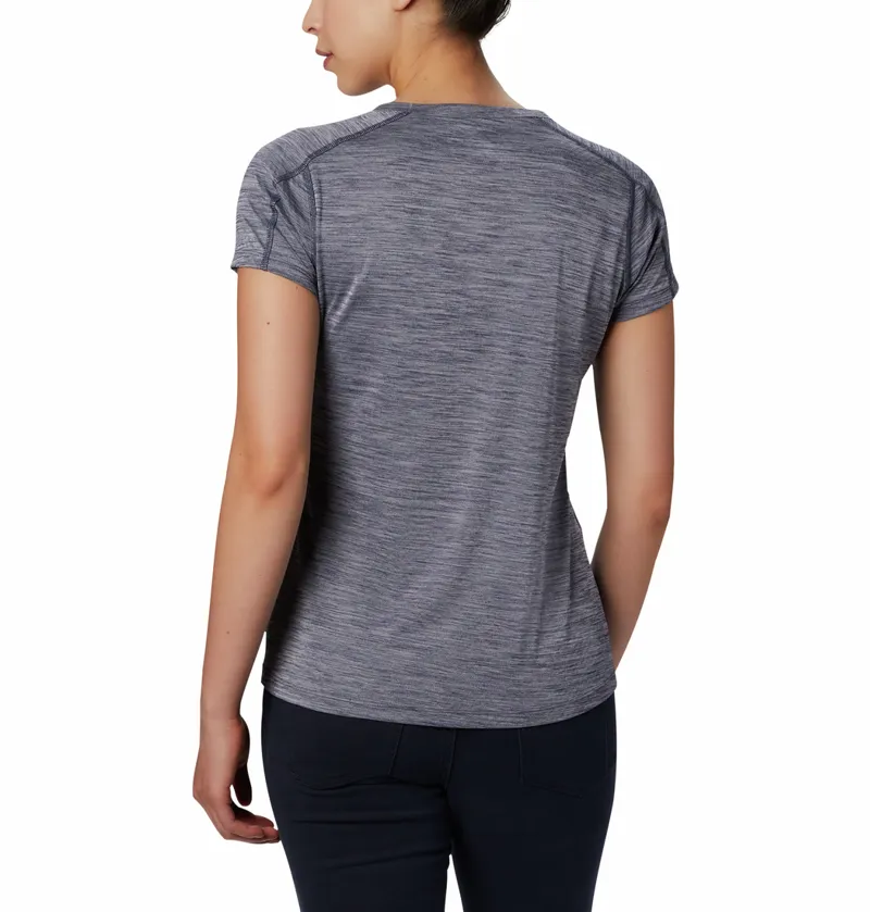 Columbia Zero Rules Short Sleeve Shirt in Nocturnal Heather-1