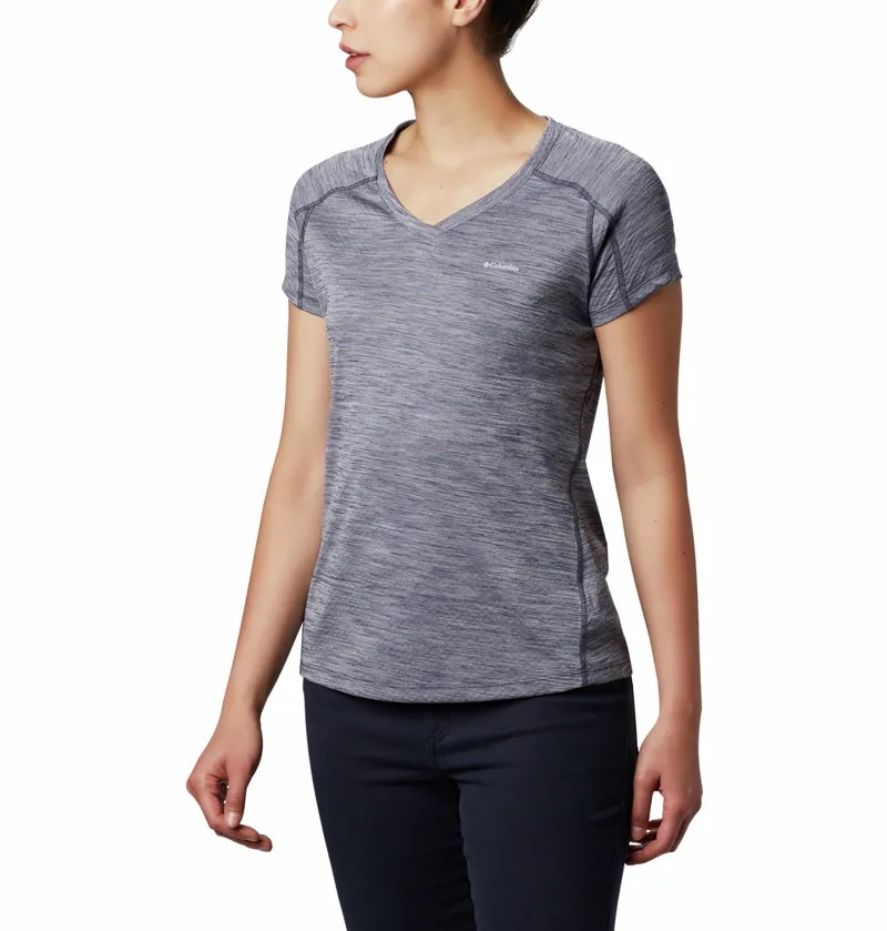 Columbia Zero Rules Short Sleeve Shirt in Nocturnal Heather