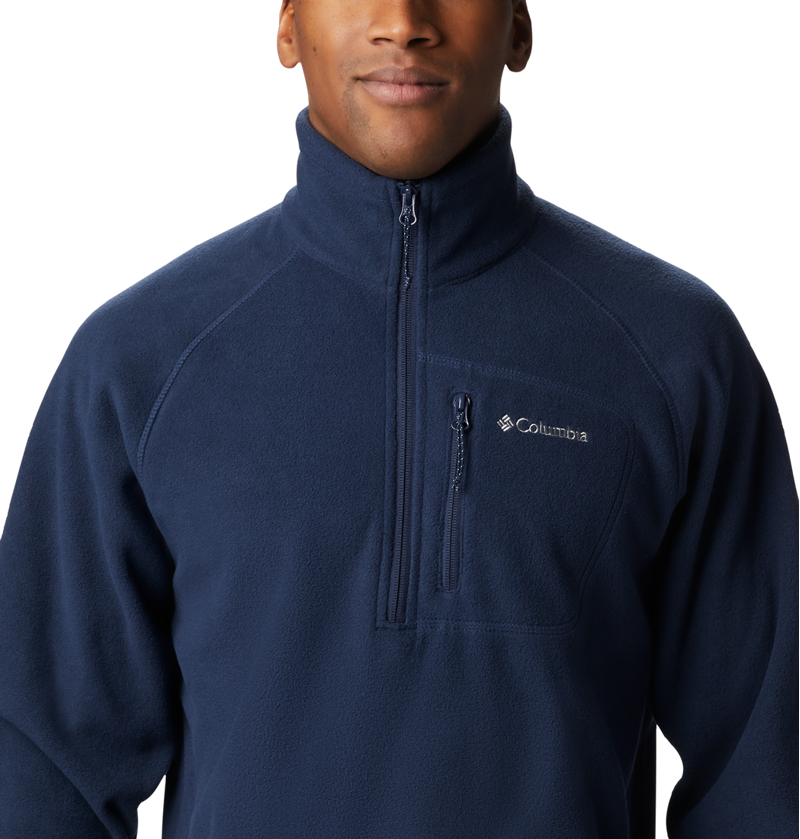 Columbia Men's Fast Trek III 1/2 Zip Fleece in Collegiate Navy-4