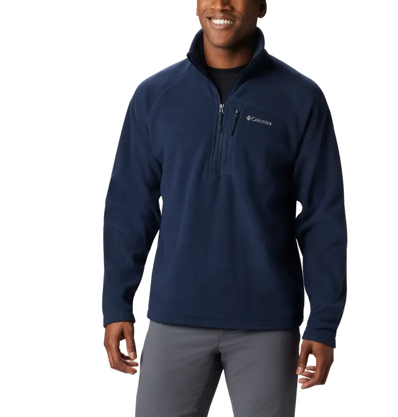 Columbia Men's Fast Trek III 1/2 Zip Fleece in Collegiate Navy