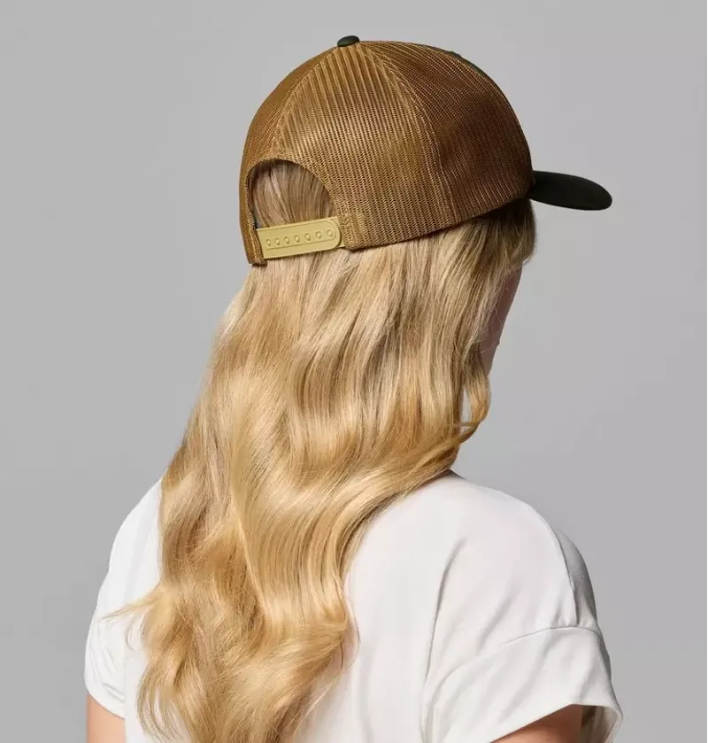 Columbia Mesh Snap Back in Greenscape / Delta / Working Badge-3