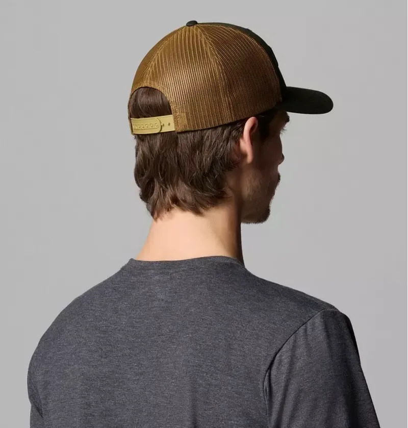 Columbia Mesh Snap Back in Greenscape / Delta / Working Badge-4